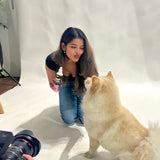 Gentle deodorizing spray, gentle conditioning spray for dogs with sensitive skin. Wolflike Rescue Spray Cereal and Cashmere. Clean dog care and grooming products. Ultra gentle, safe for dogs and for humans. Hormone friendly. Vegan and gluten free dog care grooming products.