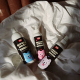 Wolflike dog grooming hair care products. Gentle dog shampoo and conditioner for dogs with sensitive skin. Deodorizing shampoo for dogs with sensitive skin. Wolflike Ritual Wash dog shampoo and conditioner. Wolflike Rescue Spray Cereal and Cashmere. Clean dog care and grooming products. Ultra gentle, safe for dogs and for humans. Hormone friendly. Vegan and gluten free dog care grooming products. Doodle grooming products.